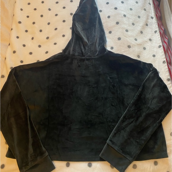 Black sparkly juicy couture jogger pj set size medium - Picture 7 of 8